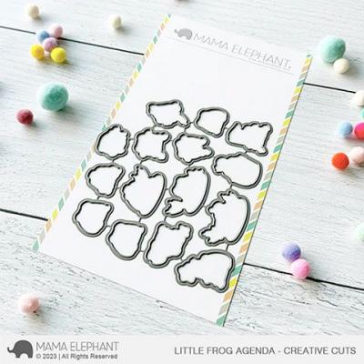 Mama Elephant Creative Cuts - Little Frog Agenda